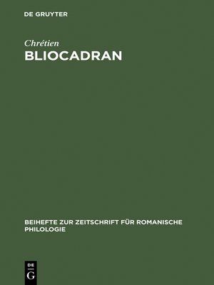cover image of Bliocadran